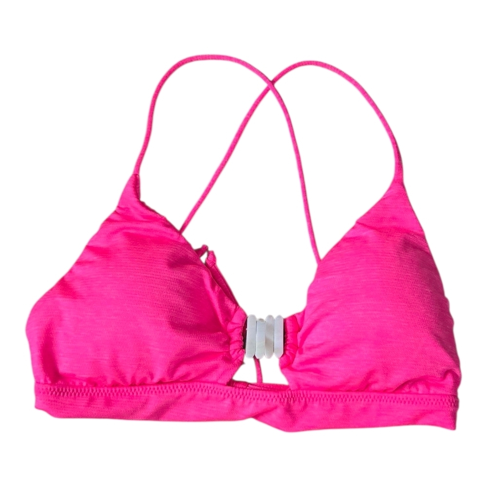 Isabella Rose Chic Pink Bikini Top, Medium